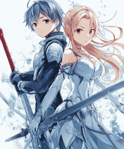 Sword Art Online Romance Diamond Painting