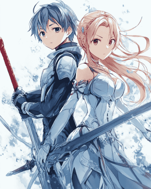 Sword Art Online Romance Diamond Painting