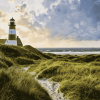 Sylt Lighthouses and Landscapes Diamond Painting