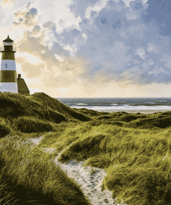 Sylt Lighthouses and Landscapes Diamond Painting