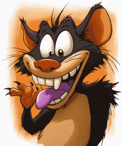 Tasmanian Cartoon Taz Diamond Painting