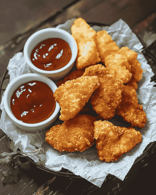 Tasty Chicken Nuggets Diamond Painting