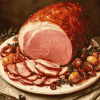 Tasty Ham Slice Diamond Painting