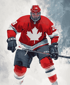 Team Canada Hockey Stars Diamond Painting