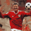 Teddy Sheringham Football Legend Diamond Painting