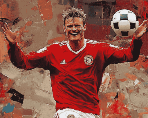 Teddy Sheringham Football Legend Diamond Painting