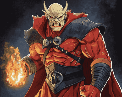 The Demon Etrigan Villains Diamond Painting