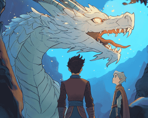 The Dragon Prince Anime Art Diamond Painting