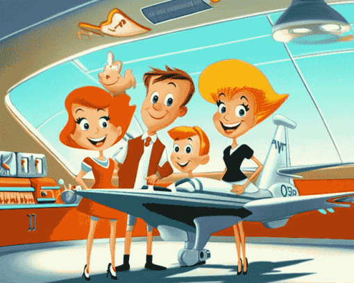 The Jetsons Animation Diamond Painting