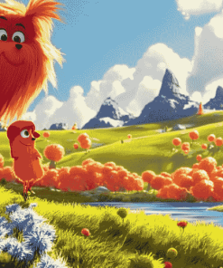 The Lorax Animation Diamond Painting