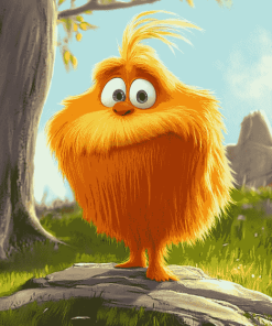 The Lorax Animation Diamond Painting