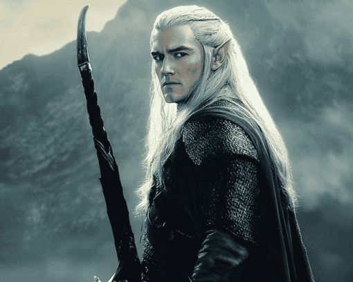 The Lord of The Rings Legolas Diamond Painting