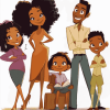 The Proud Family Animation Diamond Painting