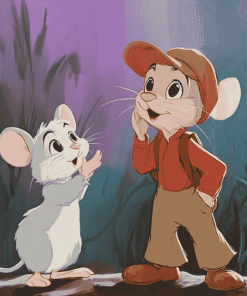 The Rescuers Animation Diamond Painting