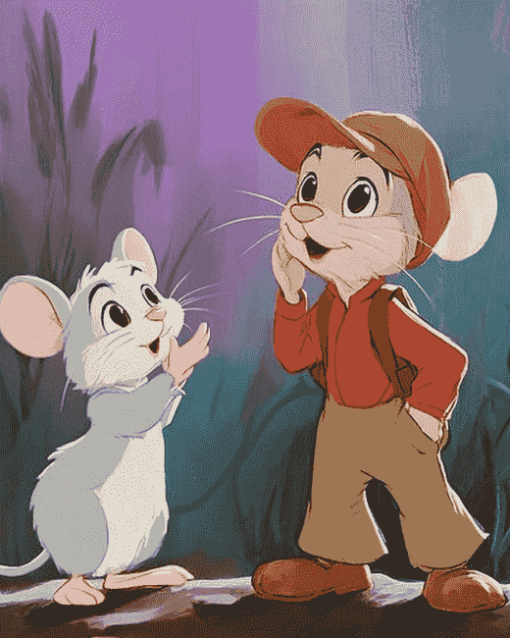 The Rescuers Animation Diamond Painting