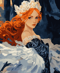 The Swan Princess Diamond Painting