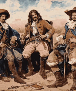 The Three Musketeers Vintage Warriors Diamond Painting