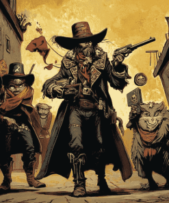 The Weird West Game Art Diamond Painting