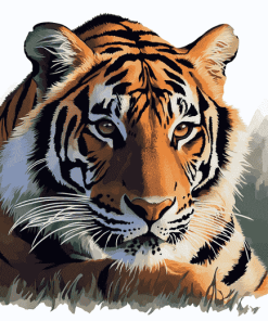 Tiger and Leopard Diamond Painting