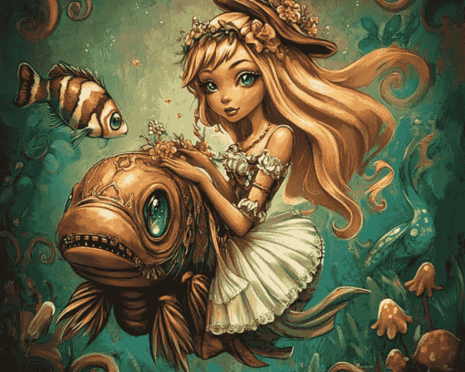 Tim Shumate Cartoon Diamond Painting