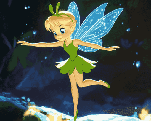 Tinker Bell Fairy Magic Diamond Painting