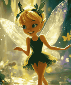 Tinker Bell Fantasy Diamond Painting