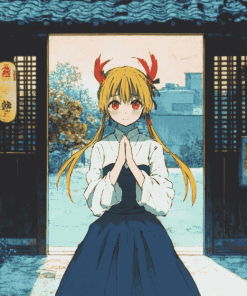 Tohru Kobayashi Anime Diamond Painting