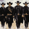 Tombstone Movie Stars Diamond Painting