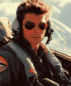 Top Gun Iconic Movie Diamond Painting