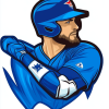 Toronto Blue Jays Baseball Diamond Painting