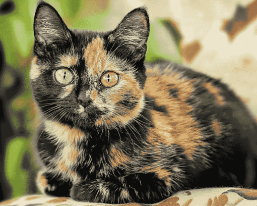 Tortoiseshell Cat Diamond Painting