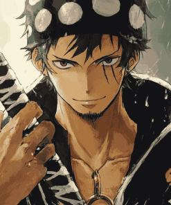 Trafalgar Law Anime Diamond Painting