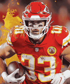 Travis Kelce Famous Footballer Diamond Painting