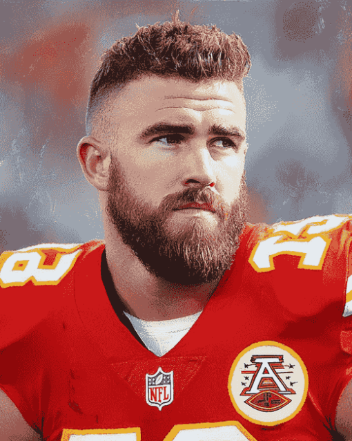 Travis Kelce Sport Icon Diamond Painting