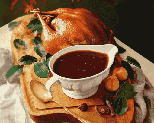 Turkey Gravy Recipe Diamond Painting