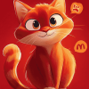 Turning Red Disney Cats Diamond Painting