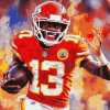 Tyreek Hill Famous Football Player Diamond Painting
