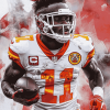 Tyreek Hill Famous Footballer Diamond Painting