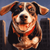 Underdog Puppy Friends Diamond Painting