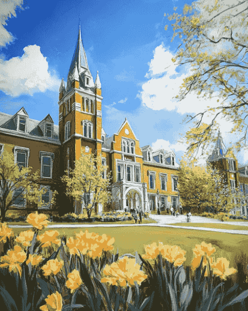 University of Kentucky Campus Diamond Painting