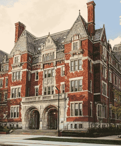 University of Pennsylvania Building Diamond Painting