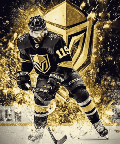 Vegas Golden Knights Ice Hockey Diamond Painting