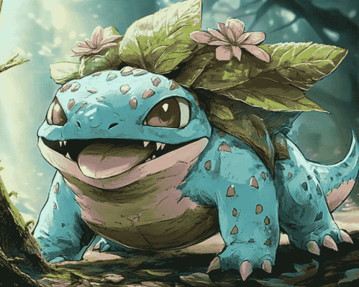 Venusaur Animation Diamond Painting