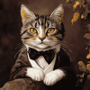 Victorian Cat Diamond Painting