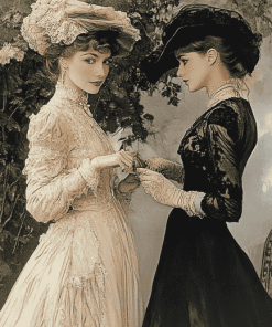 Victorian Ladies Elegance Diamond Painting