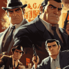 Video Game Mafia Animation Diamond Painting