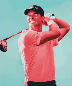 Viktor Hovland Golf Diamond Painting