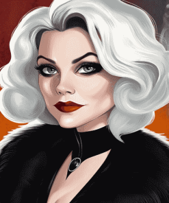 Villainous Cruella Movie Diamond Painting