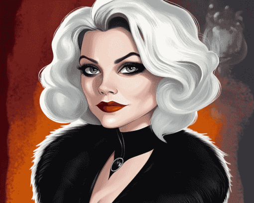 Villainous Cruella Movie Diamond Painting