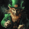 Villainous Leprechaun Diamond Painting